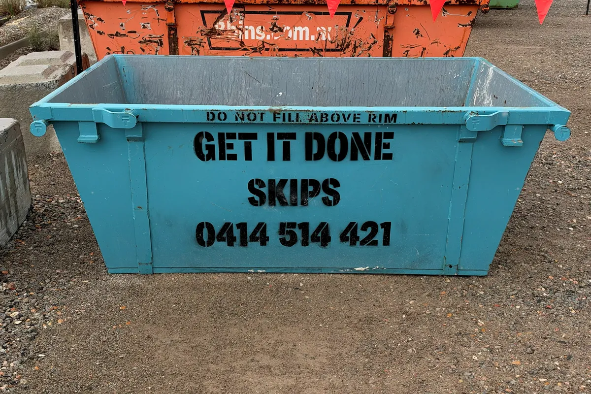 3 cubic metre skip bin